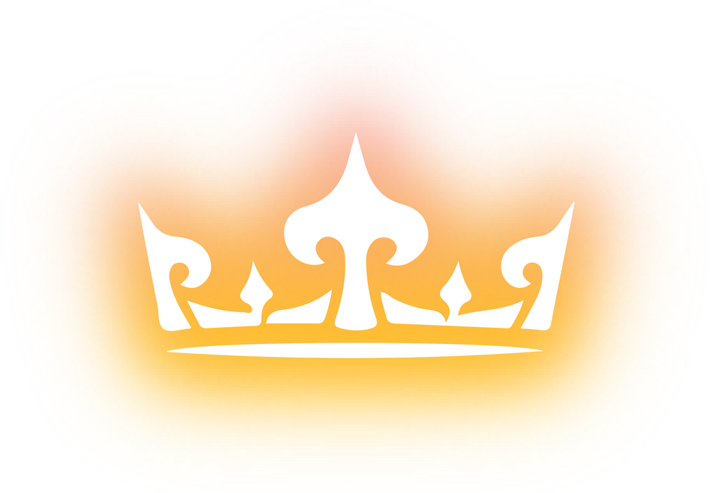 Set of crown neon